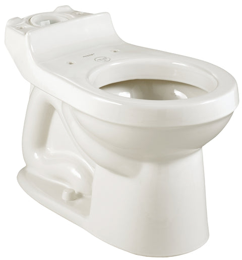 American Standard Champion Series 3395A001.020 Toilet Bowl, Elongated, 1.6 gpf Flush, 12 in Rough-In, Vitreous China