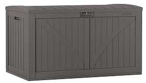 Suncast BMDB3425P Deck Box, Resin, Gray