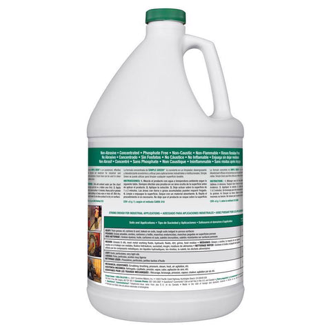 Simple Green Sassafras Scent Cleaner and Degreaser 1 gal Liquid, Pack of 4