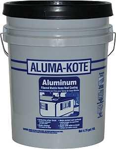 Gardner 6245-GA Mobile Home Roof Coating, Silver, 18 L, Liquid