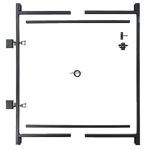 Adjust-A-Gate AG60 Adjustable Gate Frame, Steel, Powder-Coated