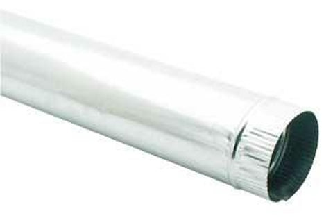Imperial GV1296 Round Pipe, 4 in Dia, 36 in L, Galvanized Steel, Pack of 10