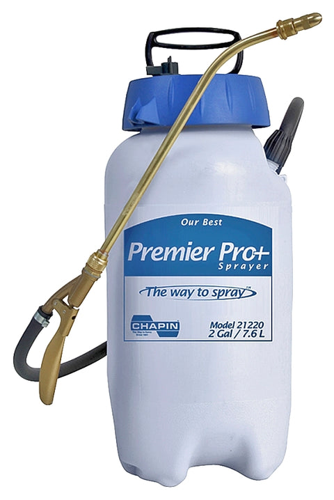 Chapin 21220XP Handheld Sprayer, 2 gal Tank, Poly Tank, 42 in L Hose, White