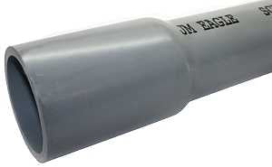 JM Eagle 67561 Conduit, 1.93 in, 10 ft L, SCH 80, PVC