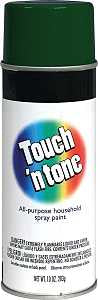 Touch 'N Tone 55271830 Spray Paint, Gloss, Hunter Green, 10 oz, Can