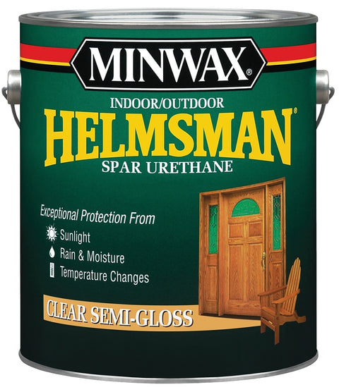 Minwax 13210000 Spar Varnish, Oil, 400 sq-ft/gal Coverage Area, Semi-Gloss, Liquid, 1 gal Pail, Pack of 2