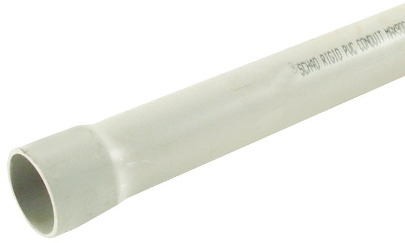 Shell Coat Conduit JM Eagle 44610 Conduit, 4 in, 10 ft L, SCH 40, PVC, Gray – Shell Lumber ...