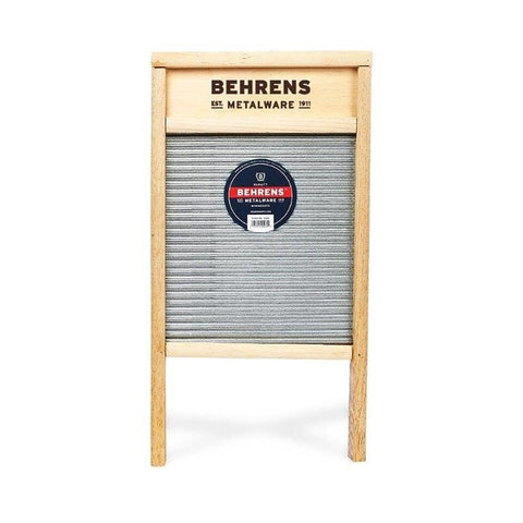 Behrens BWBG12 Galvanized Washboard, 1-3/4 in L, 12-3/8 in W, Wood