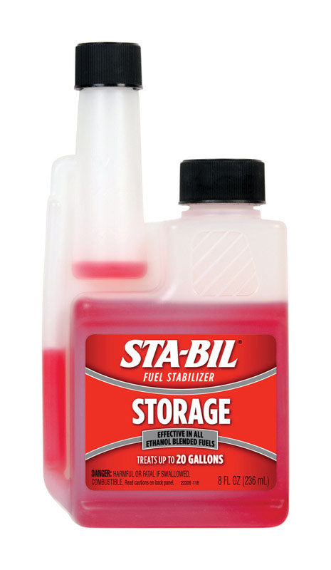 STA-BIL Storage Ethanol/Gasoline Fuel Stabilizer 8 oz, Pack of 12