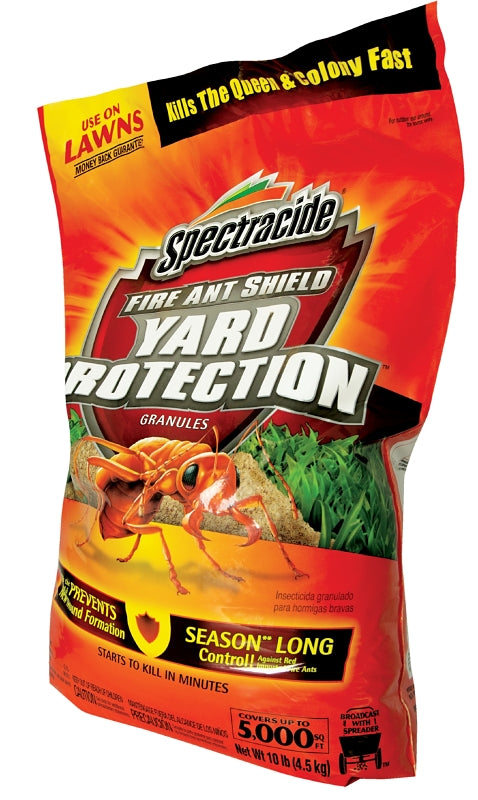 Spectracide Fire Ant Shield HG-96472 Fire Ant Killer, Solid, 10 lb