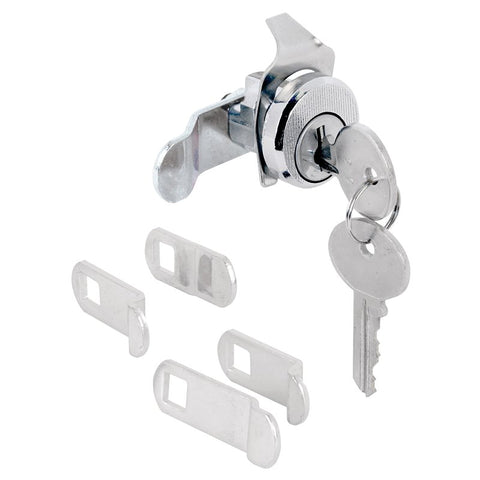 Defender Security S 4533 Mailbox Lock, Tumbler Lock, Steel, Nickel