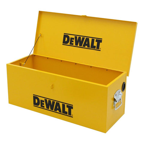 Montezuma DWXUB30Y DEWALT Utility Box, 100 lb, Steel, Yellow, 10.24 in H x 30.12 in W x 12.2 in D Outside