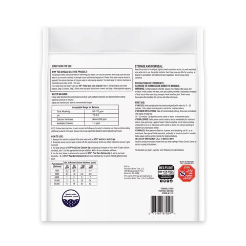 HTH Pool Care Granule Calcium Hardness Increaser 4 lb, Pack of 4