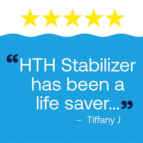 HTH Pool Care Granule Chlorine Stabilizer 4 lb, Pack of 4