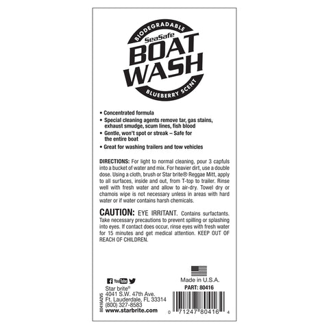 Star brite Boat Wash Liquid 16 oz