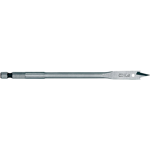 DEWALT DW1572 Spade Drill Bit, 3/8 in Dia, 6 in OAL, 1/4 in Dia Shank, Hex Shank