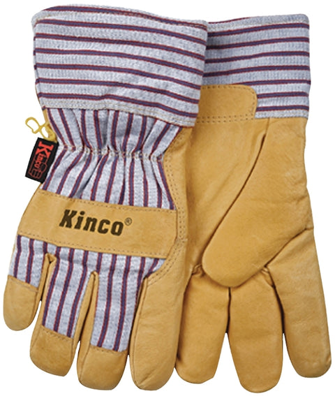 Heatkeep 1927-XL Protective Gloves, Men's, XL, Wing Thumb, Palamino