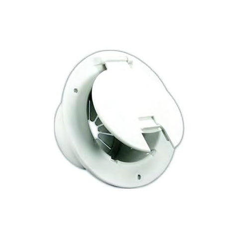 B&B Molders 94330 Deluxe 5-1/8" Round Electric Cable Hatch, Black