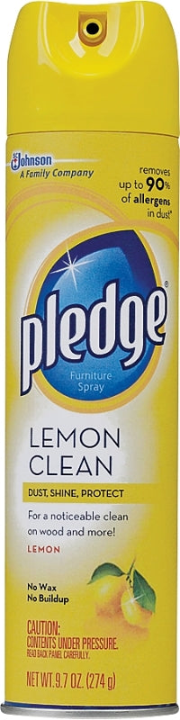 Pledge Hardware Pledge 72372 Furniture Cleaner, 9.7 oz, Lemon – Shell Lumber and Hardware