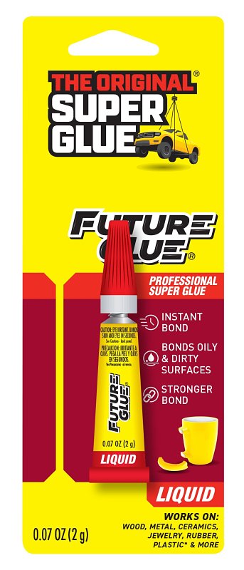 The Original Super Glue 15030 Super Glue, Liquid, Clear, 0.07 oz Tube
