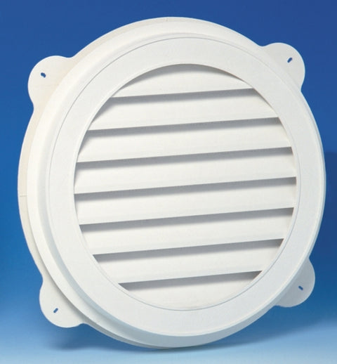 CANPLAS 626055-00 Gable Vent, Polypropylene, White