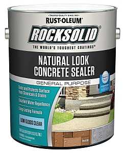 Rust-Oleum 317928 Concrete Sealer, 1 gal, Clear, Pack of 2