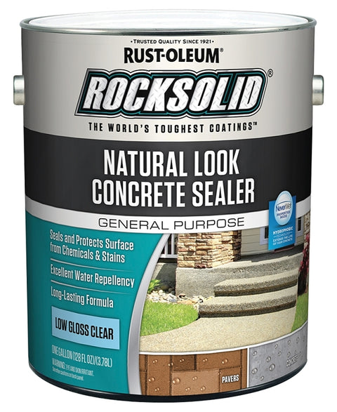 Rust-Oleum 317928 Concrete Sealer, 1 gal, Clear, Pack of 2