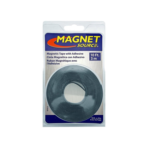 Magnet Source 07012 Magnetic Tape, 10 ft L, 1/2 in W