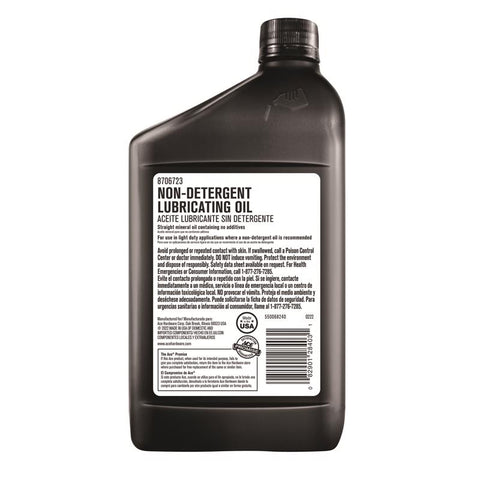 Ace SAE 30 4-Cycle Non-Detergent Motor Oil 1 qt 1 pk, Pack of 6
