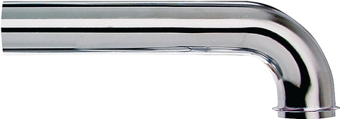 Plumb Pak PP30304CLCP Wall Tube, 1-1/2 x 1-1/2 in, 12 in L, Brass, Chrome