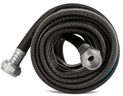 Gilmour Mfg AquaArmor 869251-1001 Lightweight Garden Hose, 1/2 in, 25 ft L, Plastic, Black