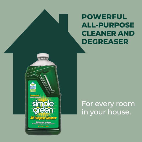 Simple Green Sassafras Scent Concentrated All Purpose Cleaner Liquid 67.6 oz, Pack of 6