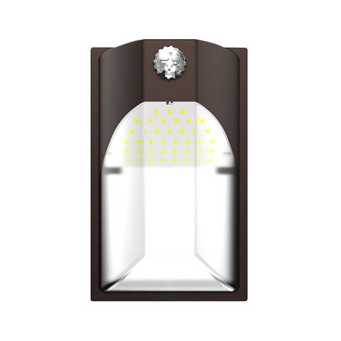 Halo EWP Series EWP15FSDBZ Entry Wall Pack, 12 W, 120 V, LED, 1659 Lumens, 5000 K, Polycarbonate