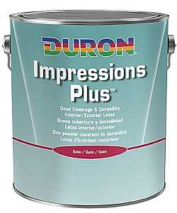 Duron DU20W1051-16 Paint, Satin, White, 1 gal, 350 to 400 sq-ft/gal Coverage Area
