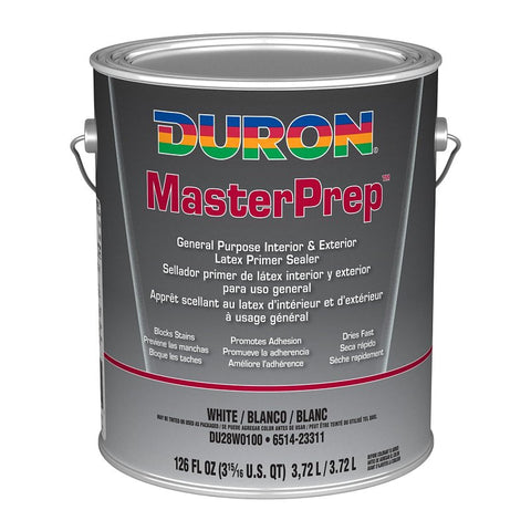 Duron MasterPrep DU28W0100-16 Interior Primer, Pack of 4