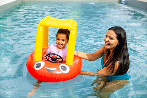 little tikes LT2710F Ride-On, Inflatable Profile, Cozy Coupe Boat, Vinyl, Multi-Color