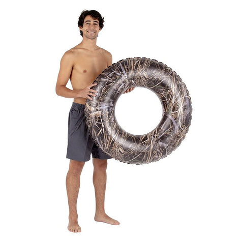 PoolCandy RealTree Max 7 Series RT2036MX7 Pool Tube, Inflatable Profile, Circular, PVC, Camo