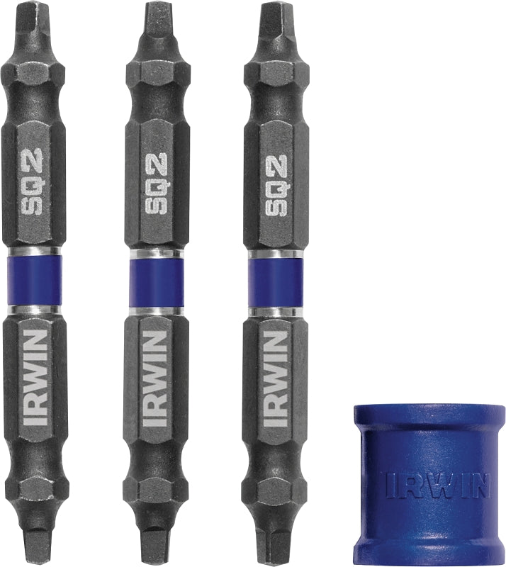 Irwin IWAF32DESQ23 Insert Bit, 2 in Drive, Square Drive, 1/4 in Shank ...
