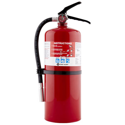 First Alert 10 lb Fire Extinguisher For Commercial US Coast Guard Agency Approval, Pack of 2