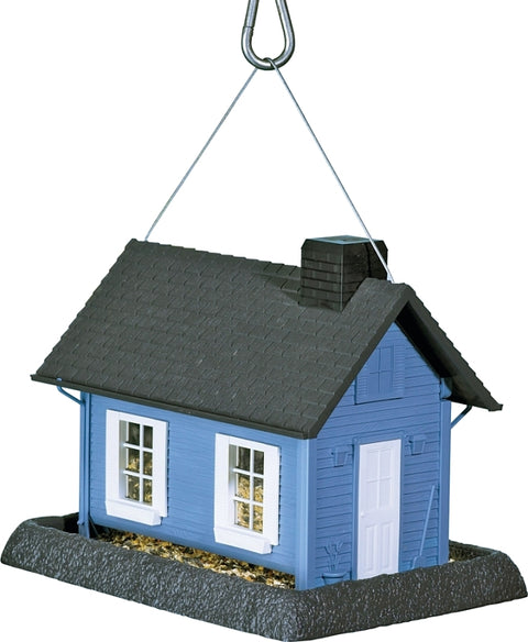 North States Village Series 9065 Wild Bird Feeder, Cottage, 8 lb, Safflower Seed, Sunflower Seed, Wild Bird Seed