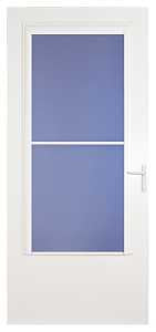 Larson Screen Away 37081031 Storm Door, 32 in W, 81 in H, White