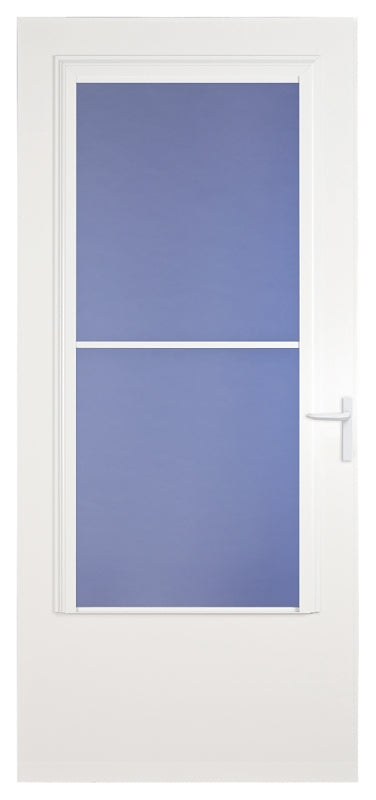 Larson Screen Away 37081031 Storm Door, 32 in W, 81 in H, White