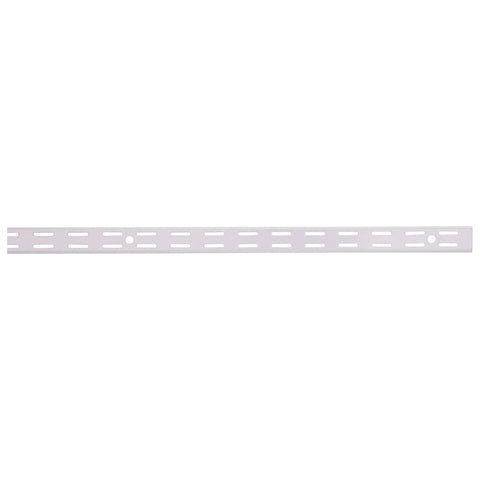 ProSource 25202PHL Shelf Standard, 2 mm Thick Material, 1 in W, 25-1/2 in H, Steel, White