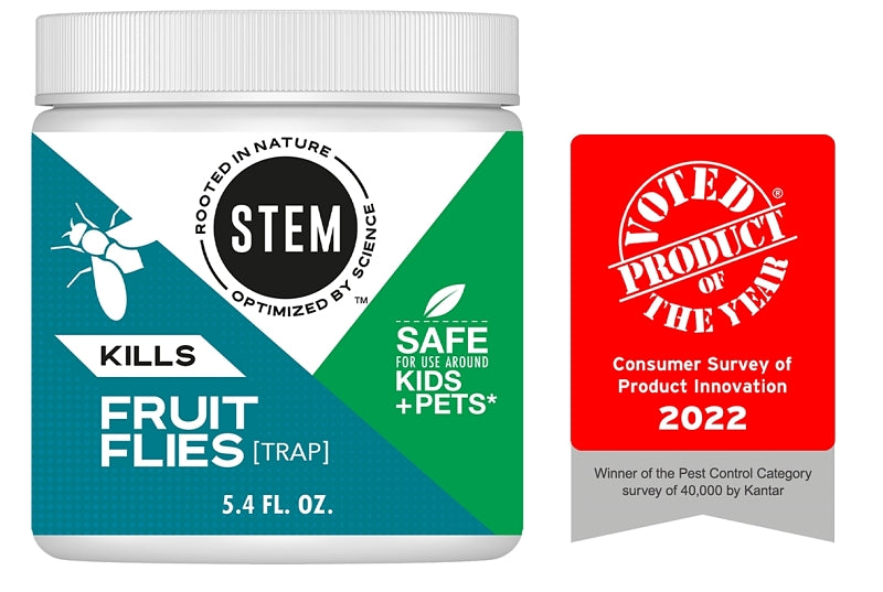 Stem 3284 Fruit Fly Trap, Liquid, 5.4 oz Jar – Shell Lumber and Hardware