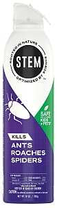 Stem 3282 Bug Killer, Spray Application, Indoor, Outdoor, 10 oz Can, Compositions: Geraniol, Lemongrass, Pack of 6