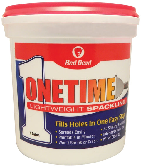 Red Devil Shell Box Red Devil 0541 Spackling Compound White, White, 1 gal Tub – Shell ...