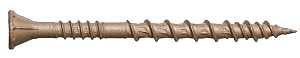 Simpson Strong-Tie DSVT2S Deck Screw, Tan, 2 in L, Ribbed Head, T25 Drive, Steel, 1500/PK