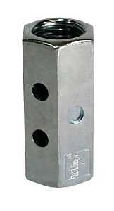Simpson Strong-Tie CNW CNW3/4 Coupling Nut, 3/4 in Thread, Steel, Zinc, Pack of 80