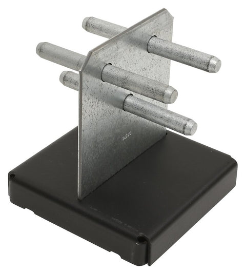 Simpson Strong-Tie CPTZ CPT66Z Concealed Post Base, 6 x 6 in Post, 12 ga Gauge, Steel, ZMAX, Pack of 8