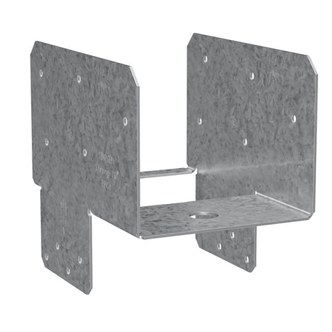 Simpson Strong-Tie EPCZ EPC4Z Post Cap, 4 x 4 in Post/Joist, Steel, ZMAX, Pack of 10